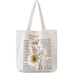 BROADREAM Canvas Tote Bag Aesthetic, Zippered Shoulder Bag with Interior Pocket